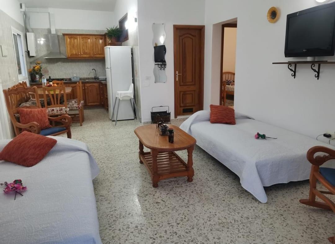 Abades  Chalet Con Jacuzzi Climatizado, Barbacoa Y Cerca De La Playa מראה חיצוני תמונה